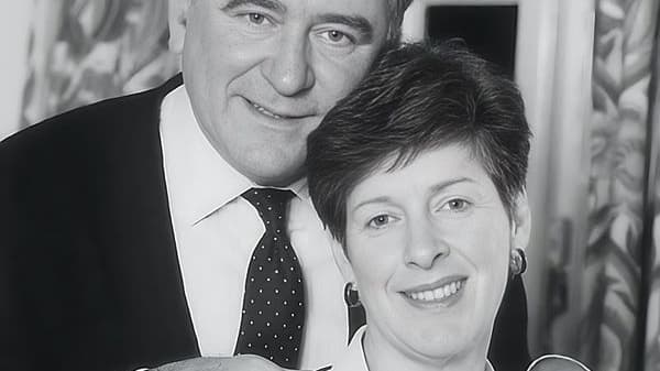 George Baker with Sally Home
