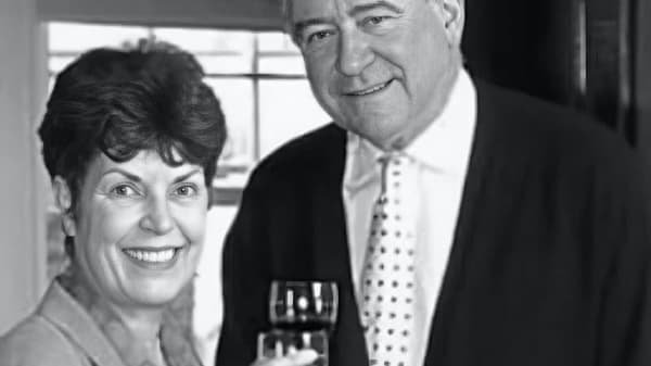 Ruth Rendell with George Baker