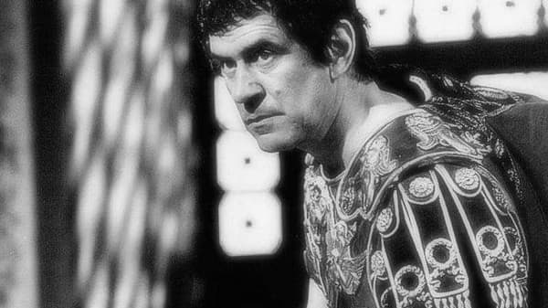 George Baker as Tiberius in I, Claudius