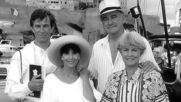 On location in Calvi, Corsica