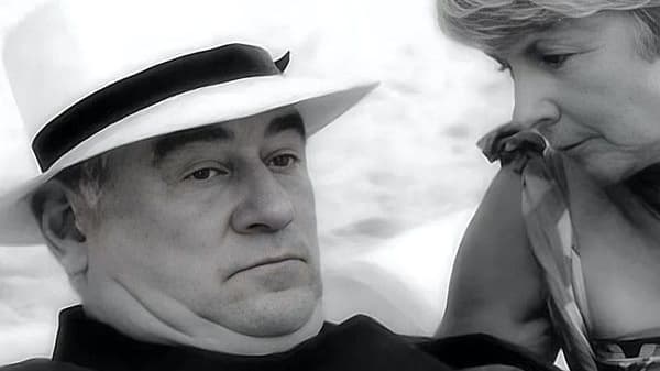 George Baker as Wexford with Louie Ramsay as Dora Wexford
