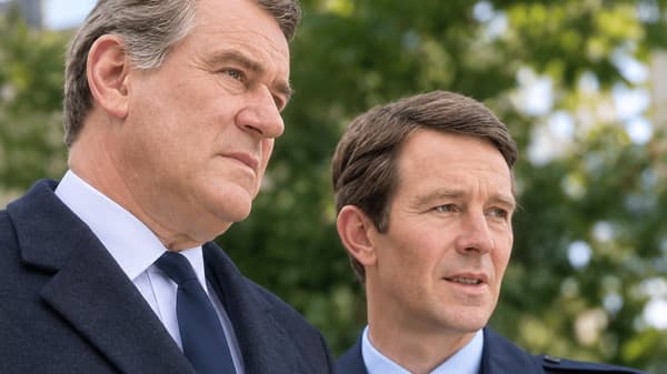 George Baker as Wexford with Christopher Ravenscroft as Burden